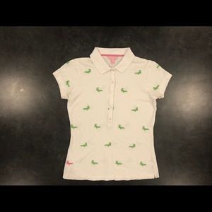 Lilly Pulitzer - Polo - Alligator embroidered